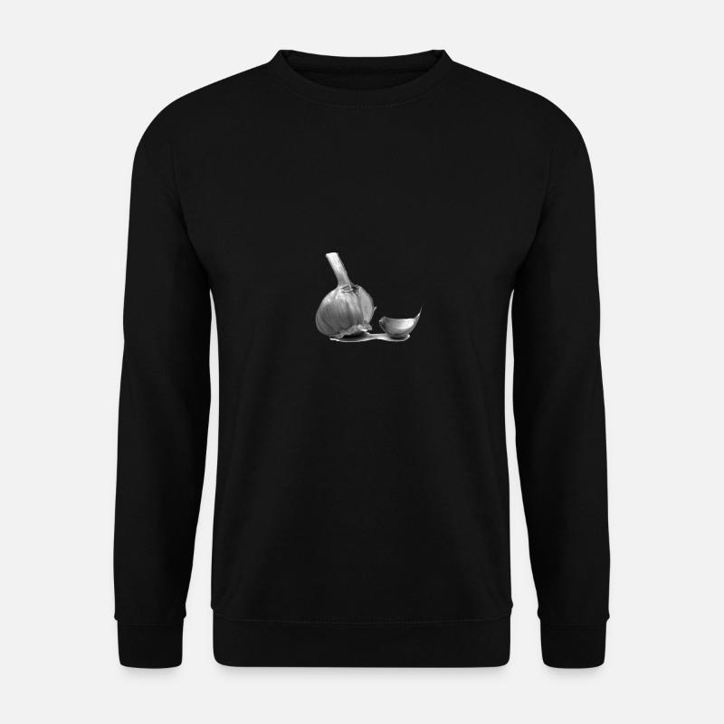 Knoblauch - Unisex Pullover - Schwarz
