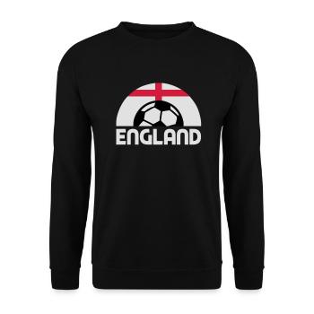 england - Unisex Sweatshirt - black - Front - Alina (178cm) & Michal (187cm)