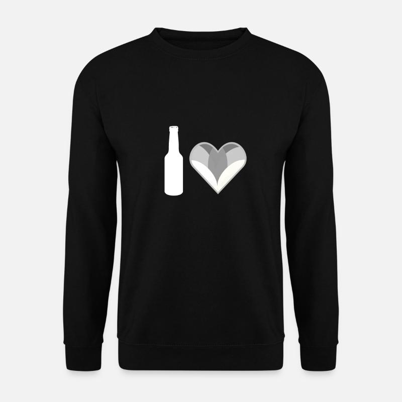Bier Liebe - Unisex Pullover - Schwarz