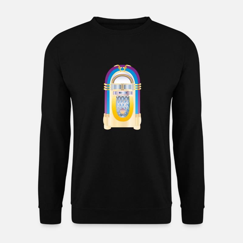 retro jukebox - Unisex Sweatshirt - black