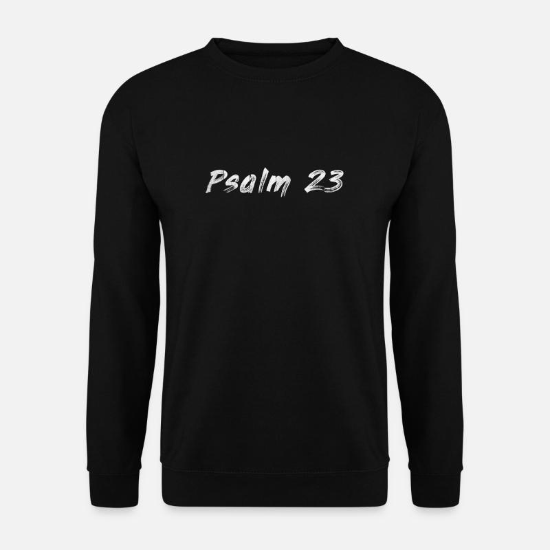 Psalm 23 - Unisex Pullover - Schwarz