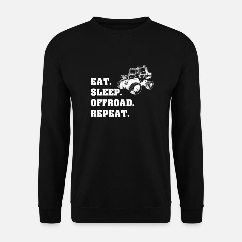 OFFROAD terrain cadeau jeep - Sweat-shirt Unisexe - noir