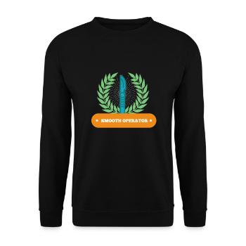 Chirurg Allgemeinmediziner Arzt Lustig Geschenk - Unisex Pullover - Schwarz - Vorne - Alina (178cm) & Michal (187cm)