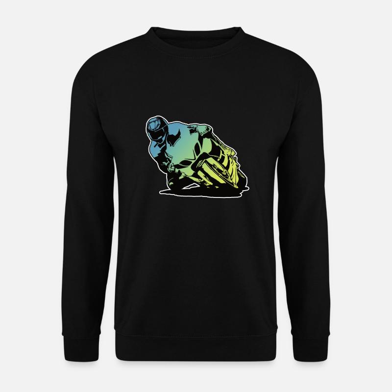 Motorrad Motorbike - Unisex Pullover - Schwarz