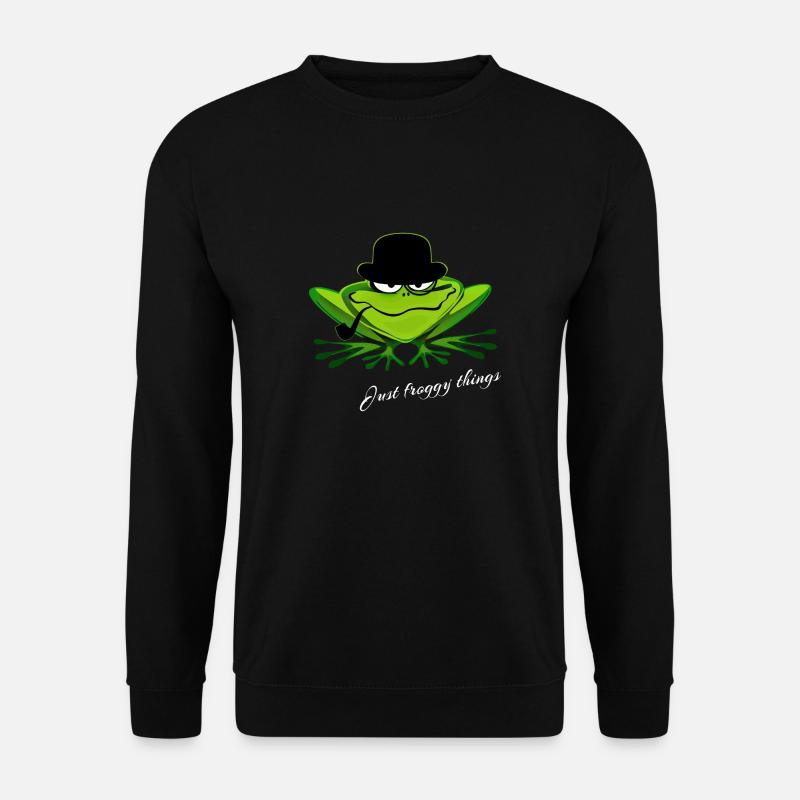 Frosch - Unisex Pullover - Schwarz
