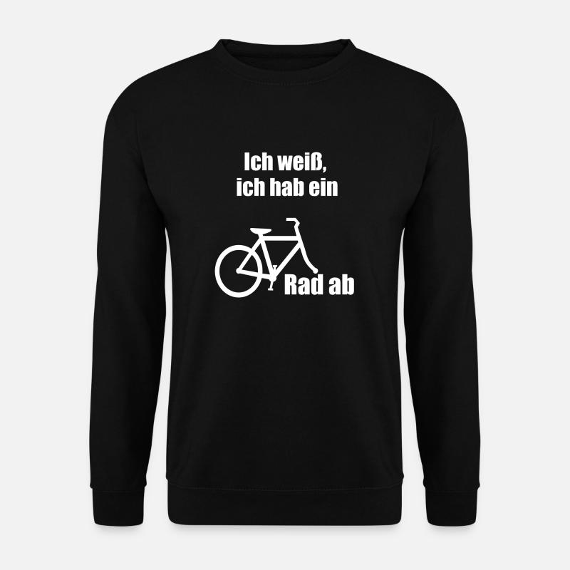 Ich hab ein Rad ab Fahrrad Geschenk - Unisex Pullover - Schwarz