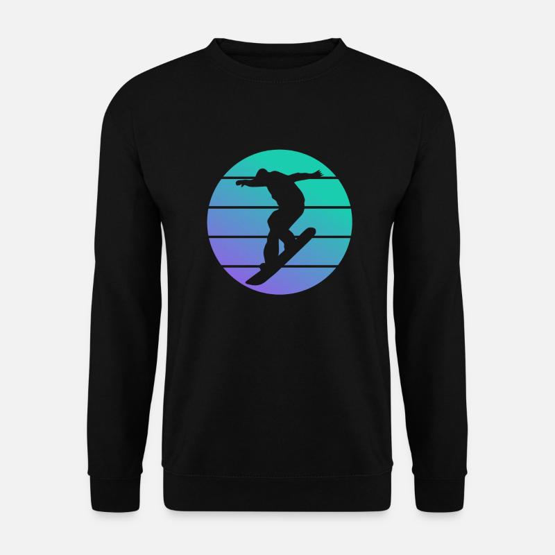 Snowboarder - Unisex Pullover - Schwarz