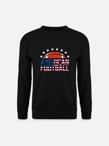 American football - Unisex Sweatshirt - black