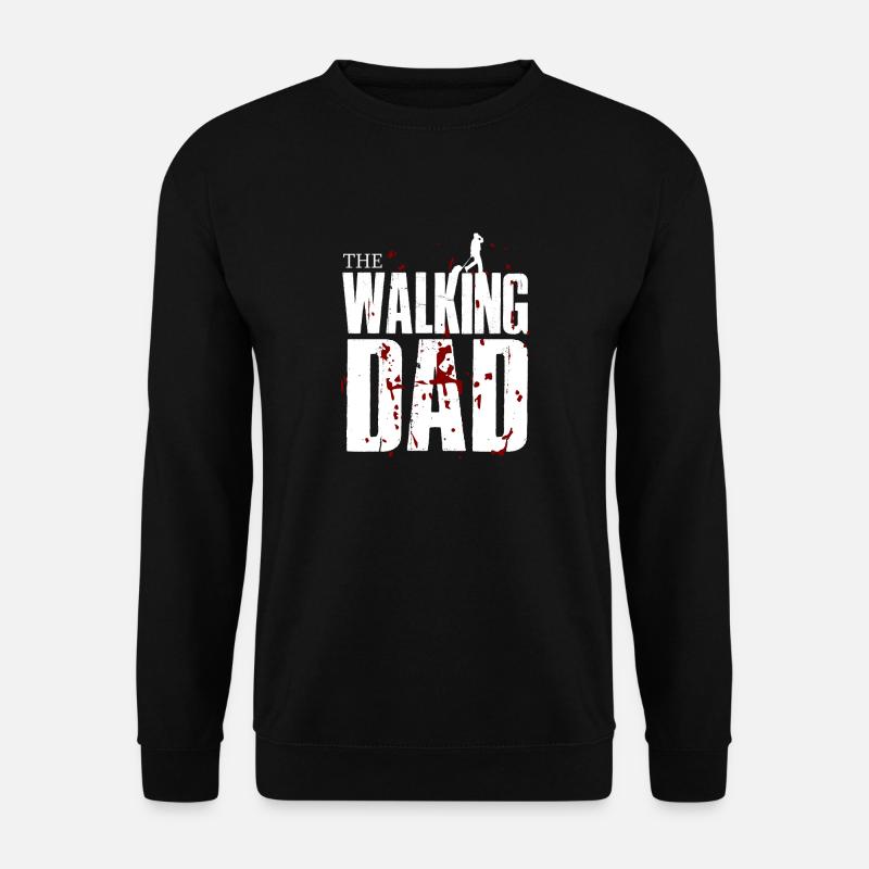 The Walking Dad - Unisex Sweatshirt - black