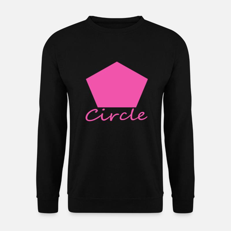 Wrong Circle Shape - Unisex Sweatshirt - black