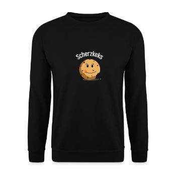 Joker - Unisex Sweatshirt - black - Front - Alina (178cm) & Michal (187cm)