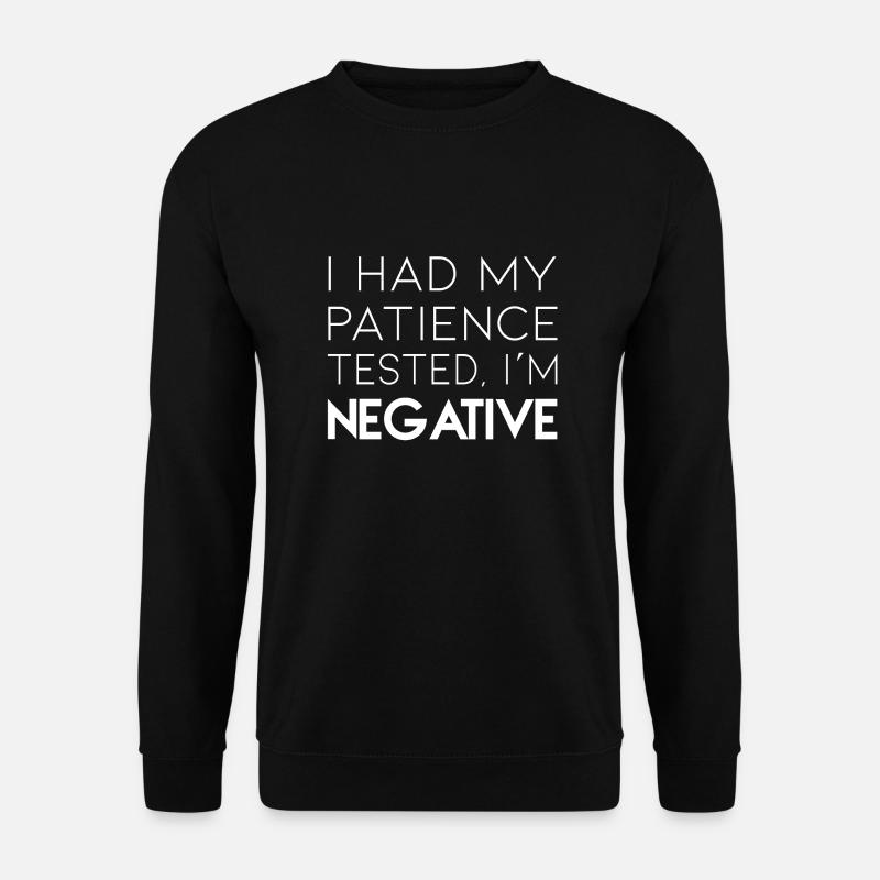 PATIENCE, GIFT - Unisex Sweatshirt - black