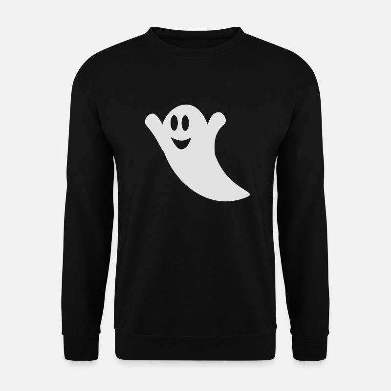 ghost happy I - Unisex Sweatshirt - black