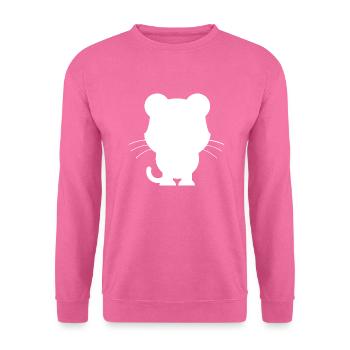 Animals Tiere Animal Print Nature - Unisex Pullover - Pink - Vorne