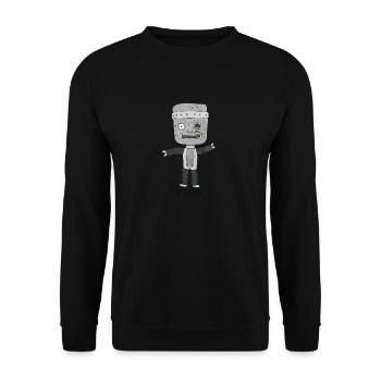 Meilleur ami - Sweat-shirt Unisexe - noir - Devant - Alina (178cm) & Michal (187cm)