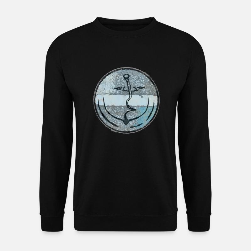 anchor - Unisex Sweatshirt - black