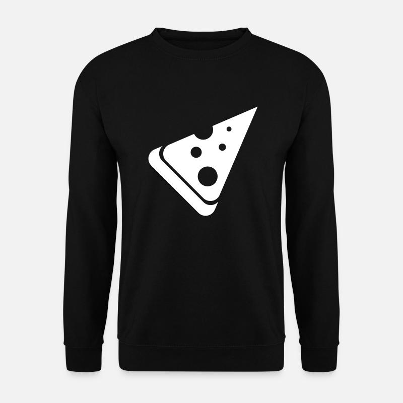 pizza-grafik party shirt - Unisex Pullover - Schwarz