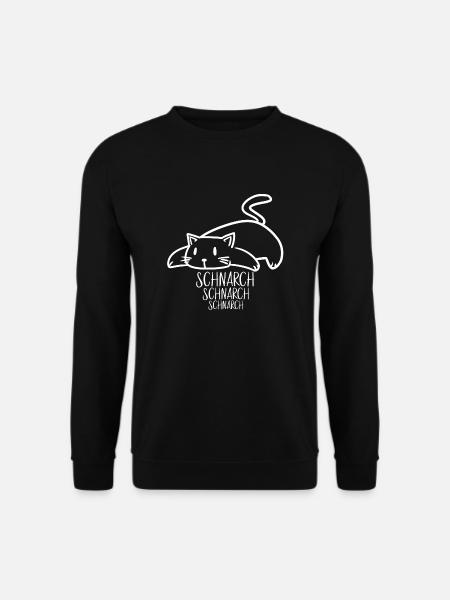 Funny cats shirt gift - Unisex Sweatshirt - black