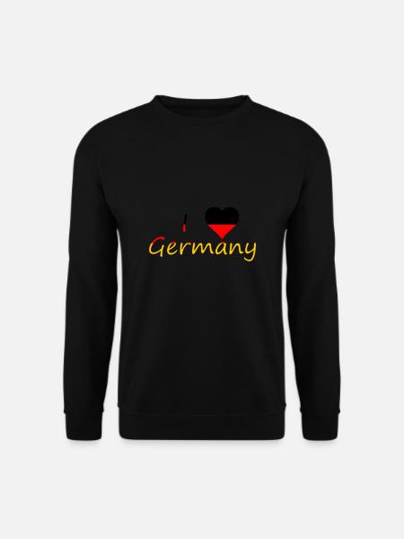 i love germany - Unisex Pullover - Schwarz