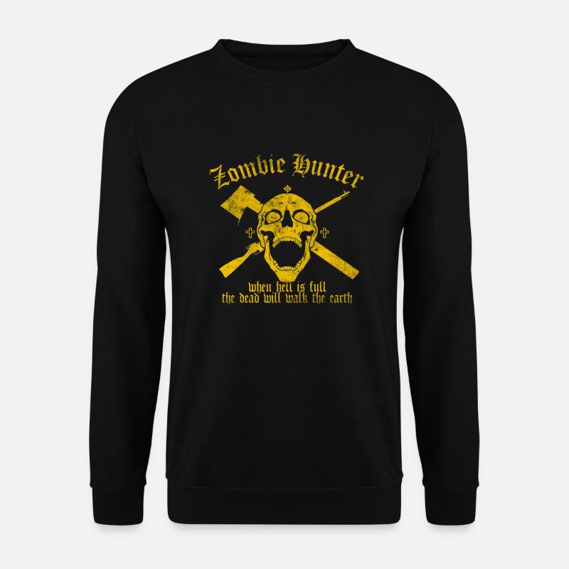Zombie hunter - Unisex Sweatshirt - black