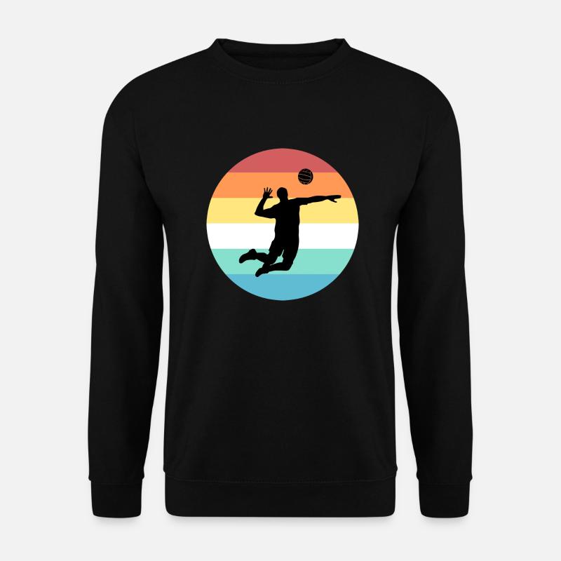 Volleyballer - Unisex Pullover - Schwarz