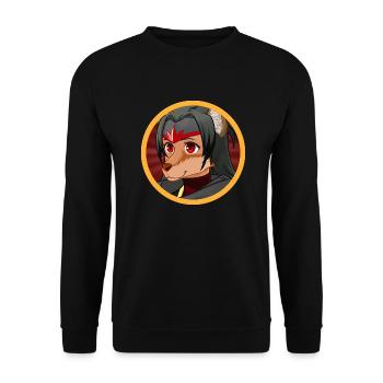Foxtrot - Unisex Sweatshirt - black - Front - Alina (178cm) & Michal (187cm)