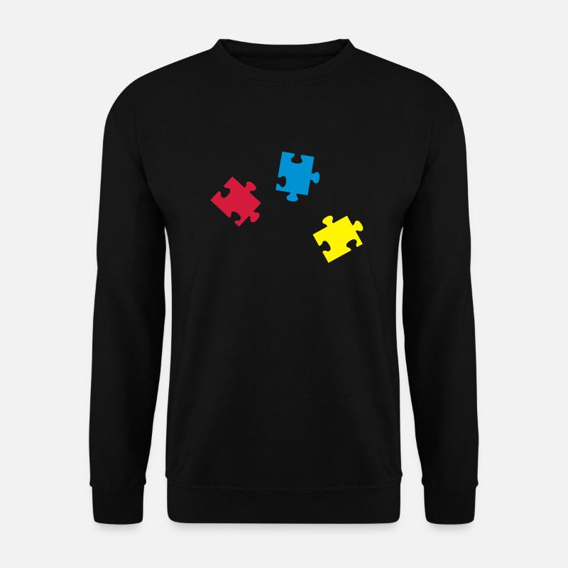 puzzle_teile_tk3 - Unisex Pullover - Schwarz
