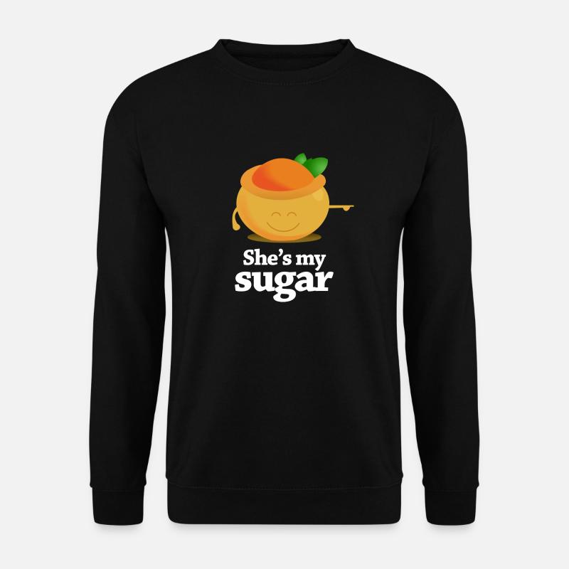 shes_my_sugar - Unisex Pullover - Schwarz