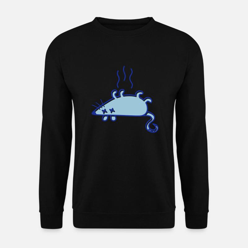 A dead mouse - Unisex Sweatshirt - black
