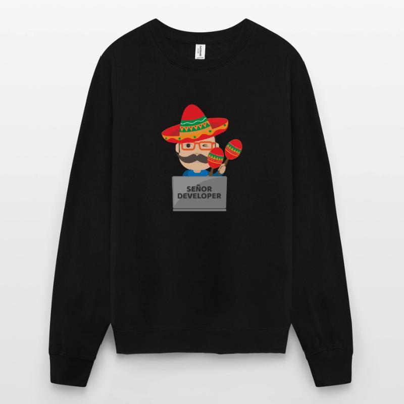 Señor Developer Senior Developer - Idée cadeau Sweat-shirt Unisexe