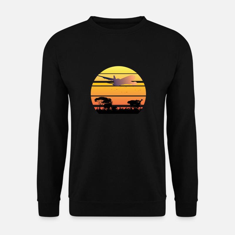 Savanne travel - Unisex Pullover - Schwarz