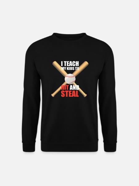 Baseball - Unisex Pullover - Schwarz