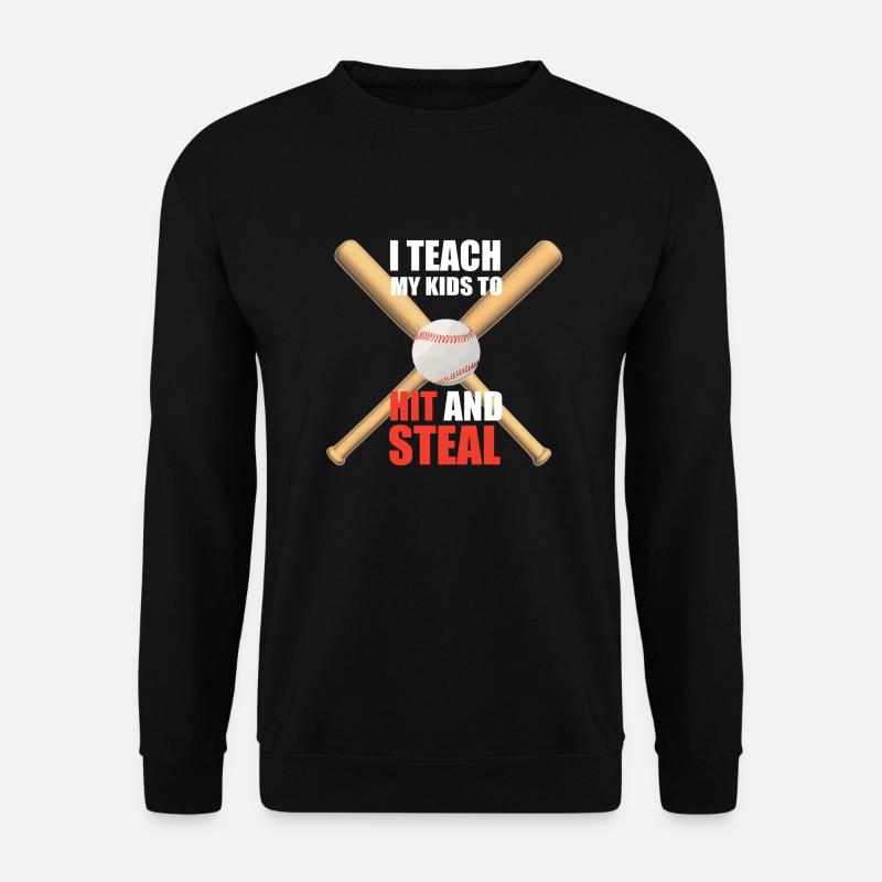 Baseball - Unisex Pullover - Schwarz