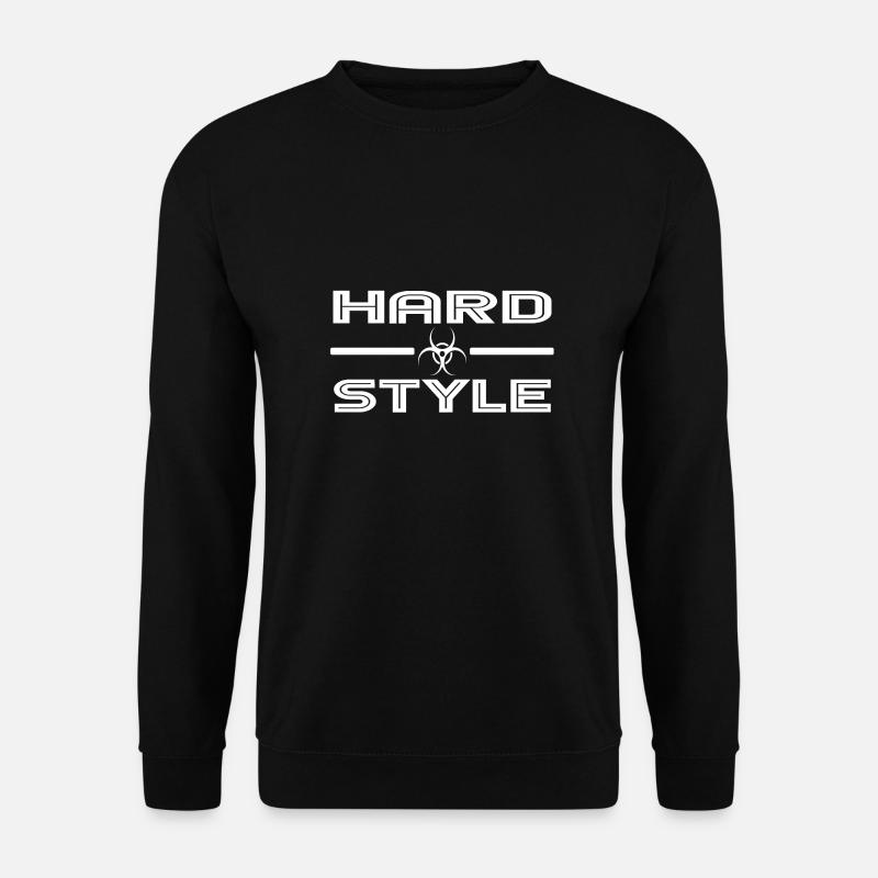 Hardstyle Techno Rave - Unisex Pullover - Schwarz