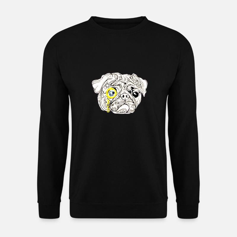 Hund - Unisex Pullover - Schwarz