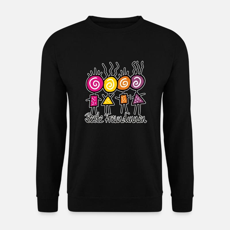 Beste Freundinnen - Unisex Pullover - Schwarz