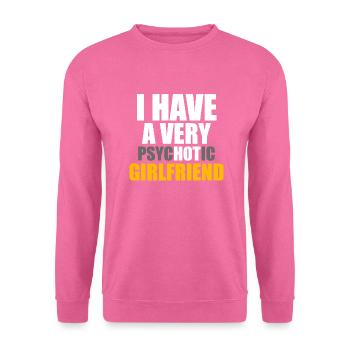 girlfriend - Unisex Sweatshirt - pink - Front