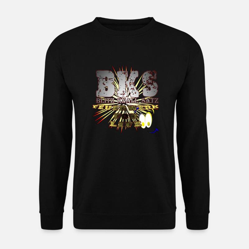 Feuerwerk For Life BKS - Unisex Pullover - Schwarz