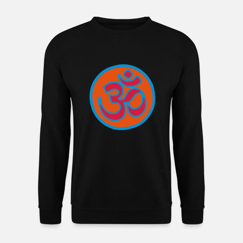 om Kreis - Unisex Pullover - Schwarz