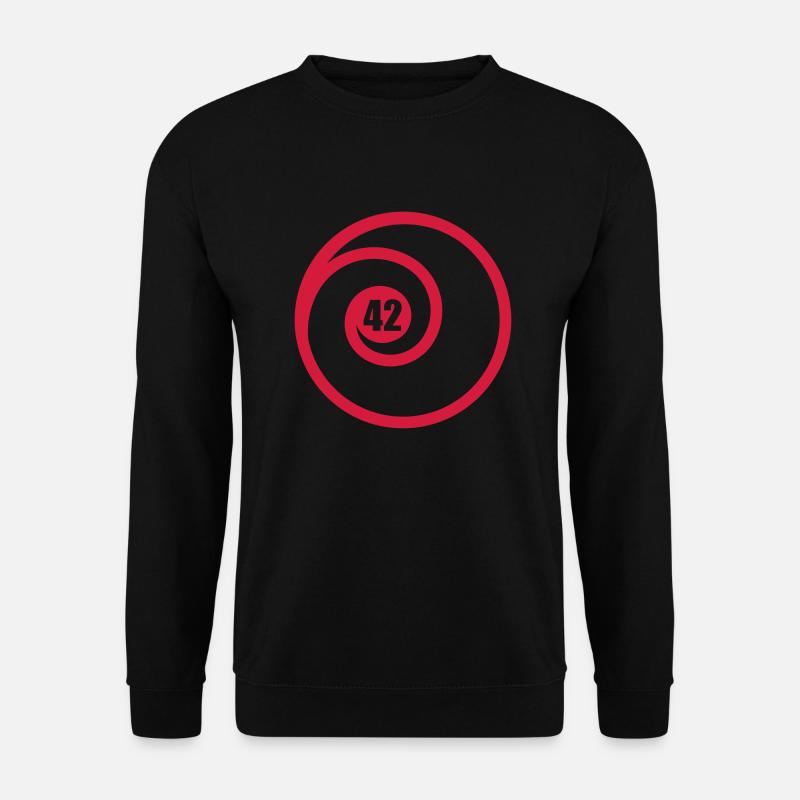 42 - Unisex Pullover - Schwarz