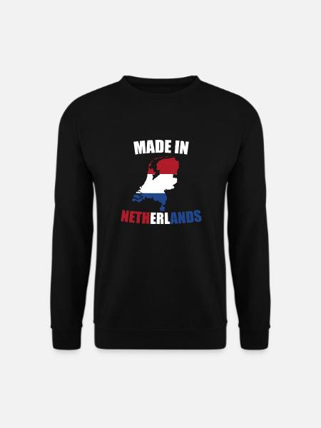 Netherlands - Unisex Sweatshirt - black