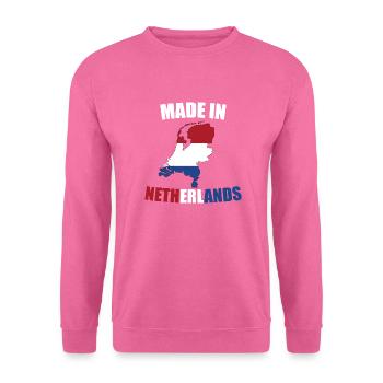 Pays-Bas - Sweat-shirt Unisexe - rose - Devant