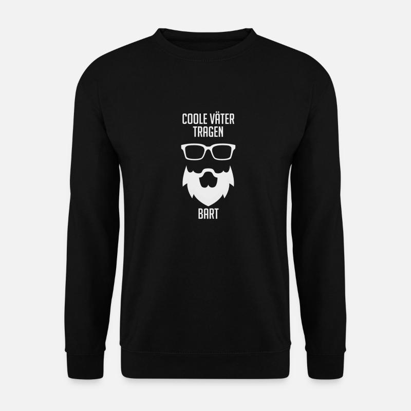 Cool fathers bear beard - Unisex Sweatshirt - black