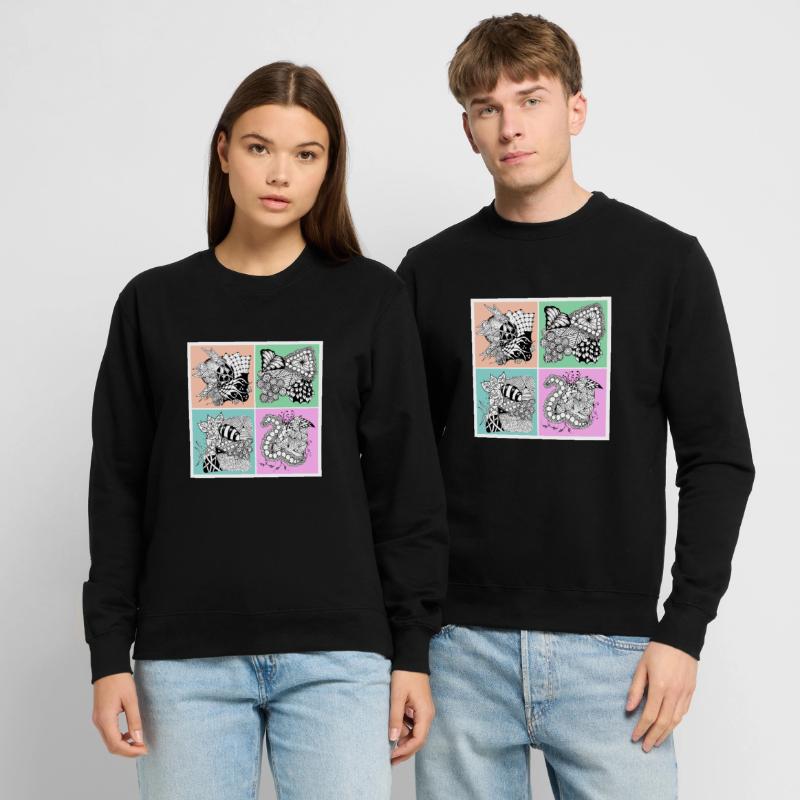 Zentangle pattern patterncontest Unisex Sweatshirt