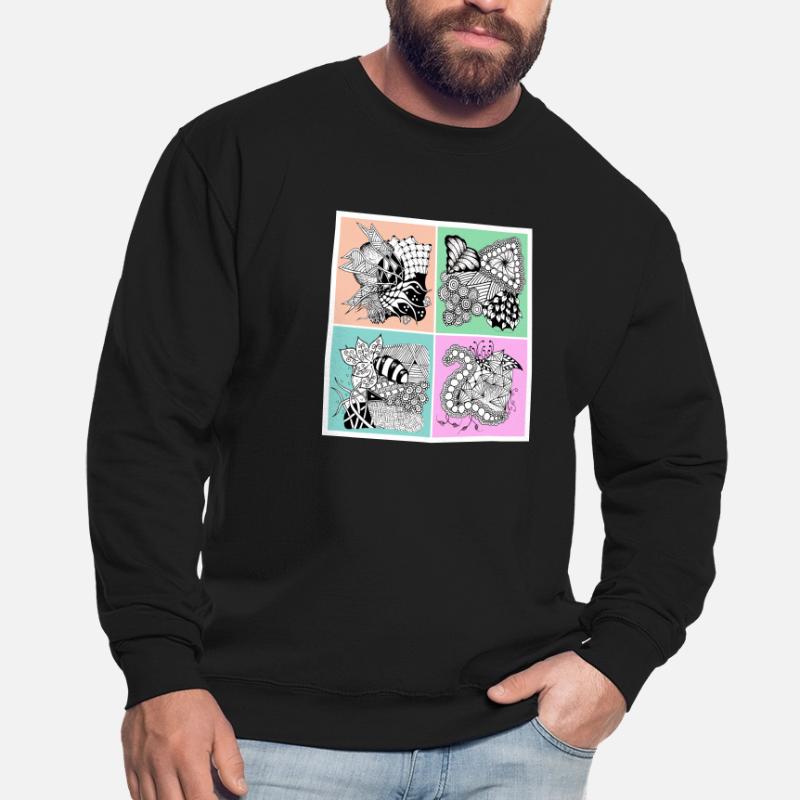 Zentangle pattern patterncontest Unisex Sweatshirt