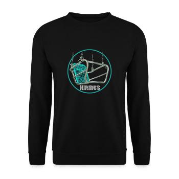 Kirmes Fan fair Rummel Karusell godel - Unisex Sweatshirt - black - Front - Alina (178cm) & Michal (187cm)
