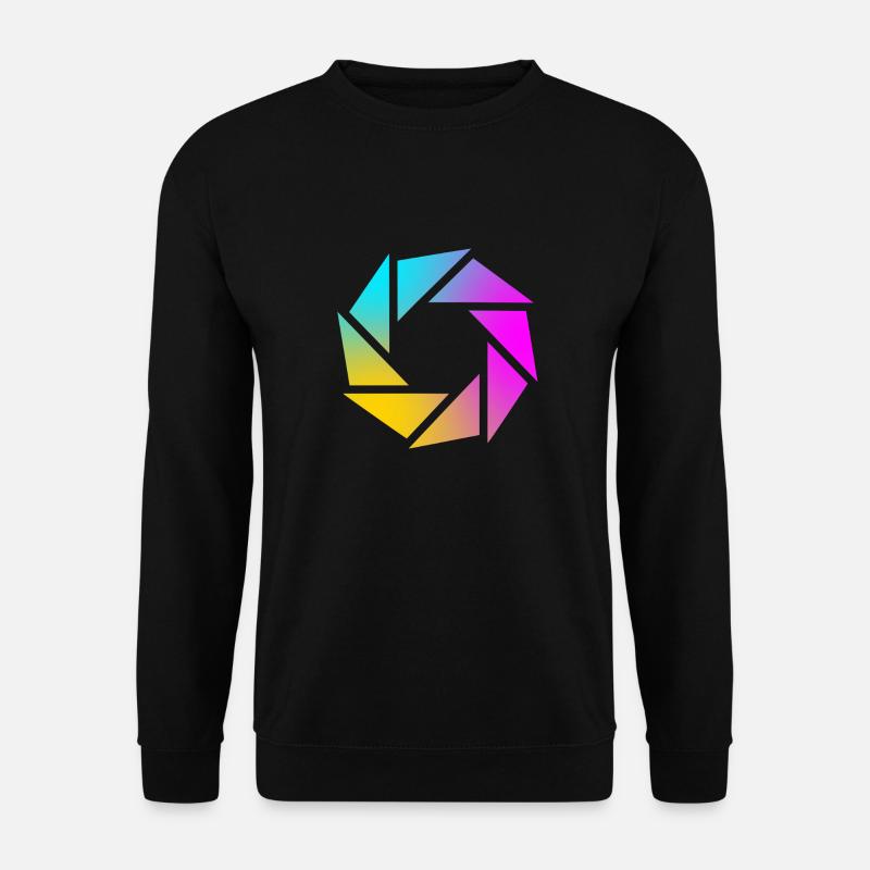 Camera iris - Unisex Sweatshirt - black