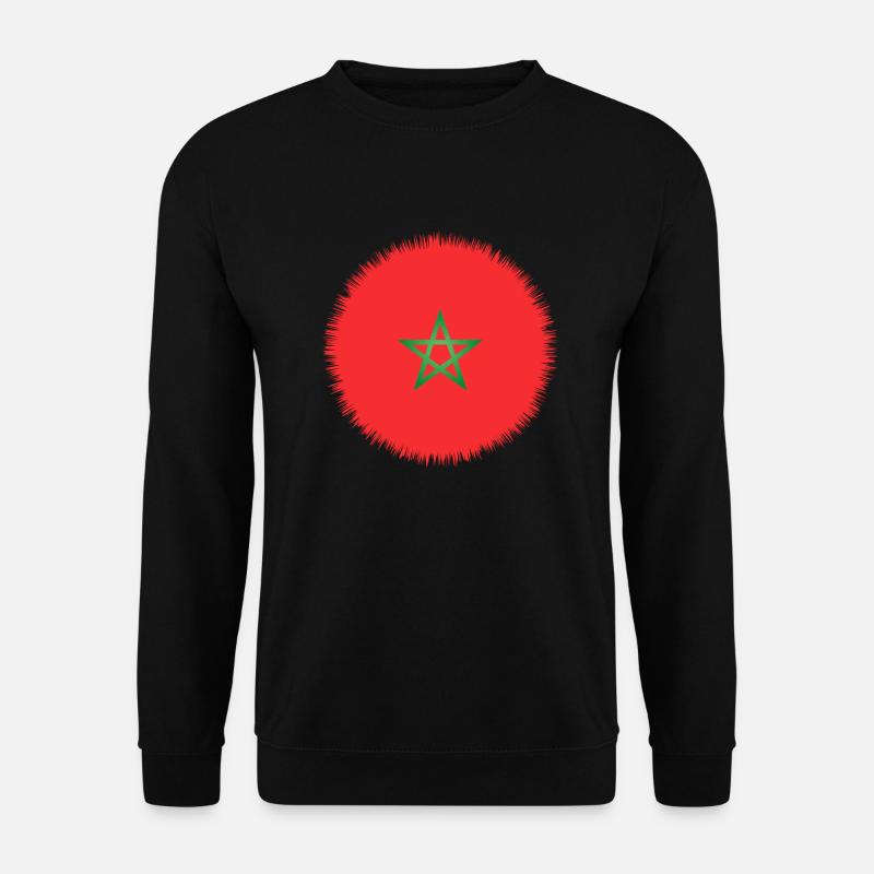 Marokko - Unisex Pullover - Schwarz