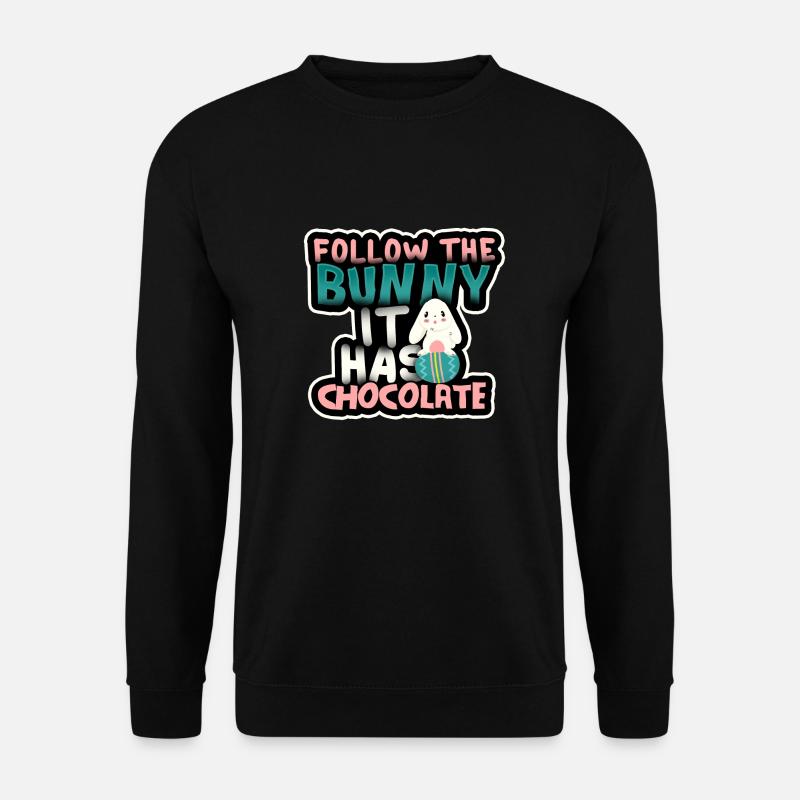 Osterhase - Unisex Pullover - Schwarz