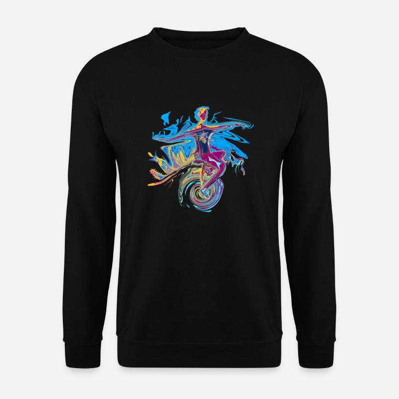 einrad - Unisex Pullover - Schwarz